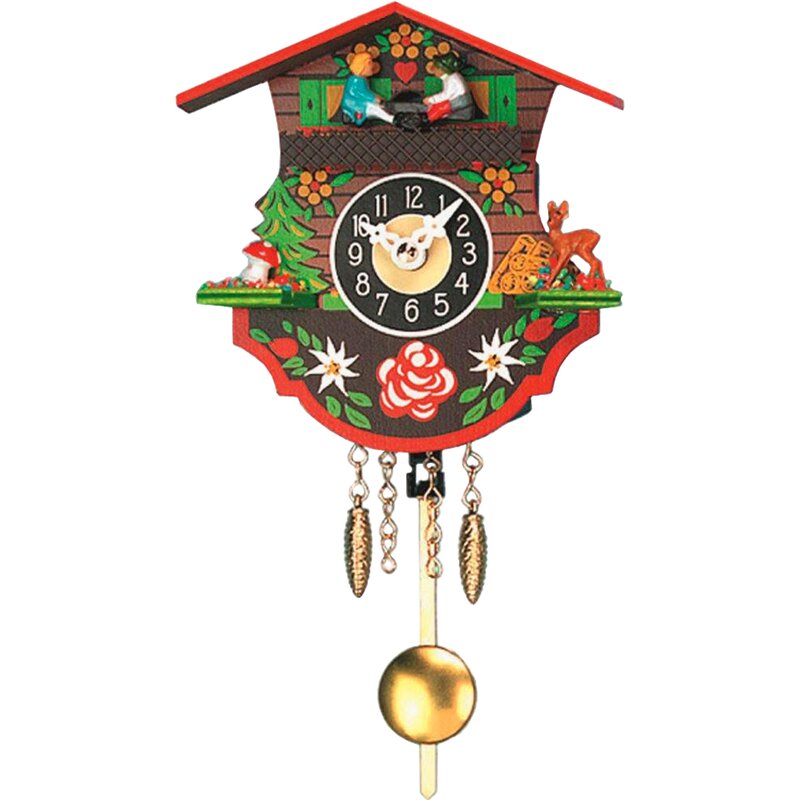 Alexander Taron Engstler Battery Operated Wall Clock with Music/Chimes